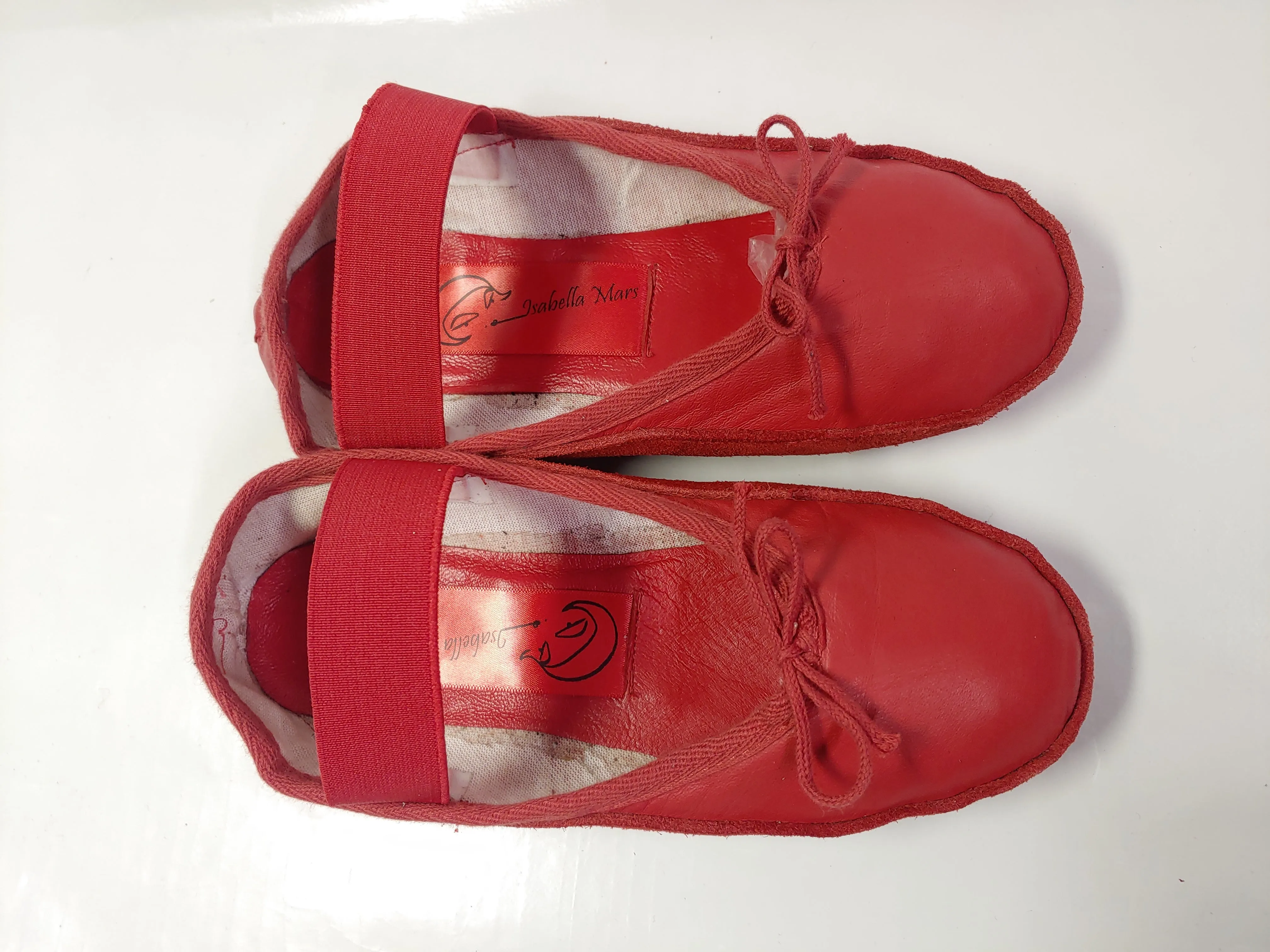 SAMPLE SALE - Red Ballet Tightrope shoes UK 2