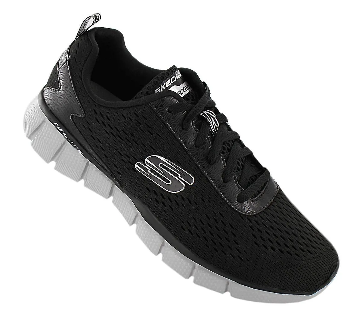 Skechers scarpa sportiva da uomo Equalizer 2.0 Settle The Score 51529 BKGY nero