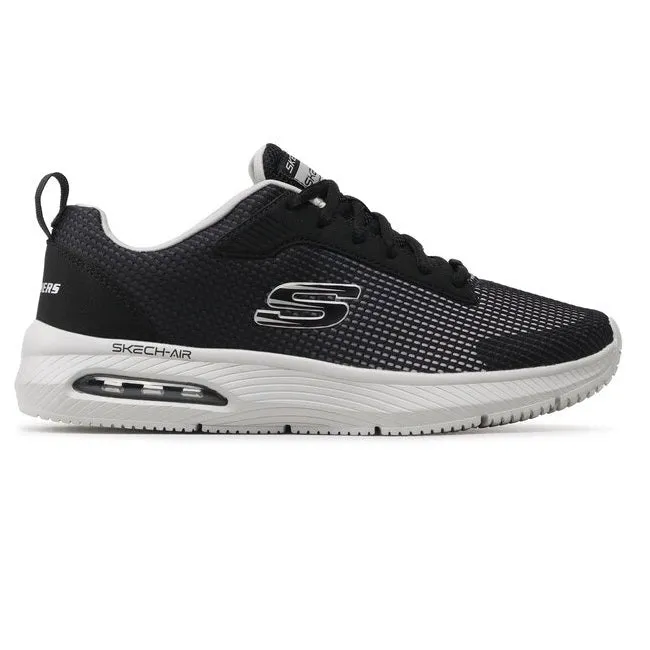 Skechers scarpa sportiva da walking e fitness da uomo Skyline Alphaborne 52650 BKW black