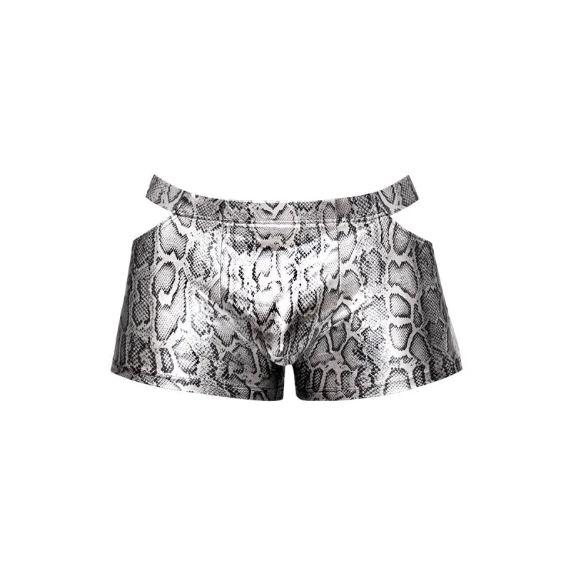 s'naked Pouch Short - Large - Silver/black