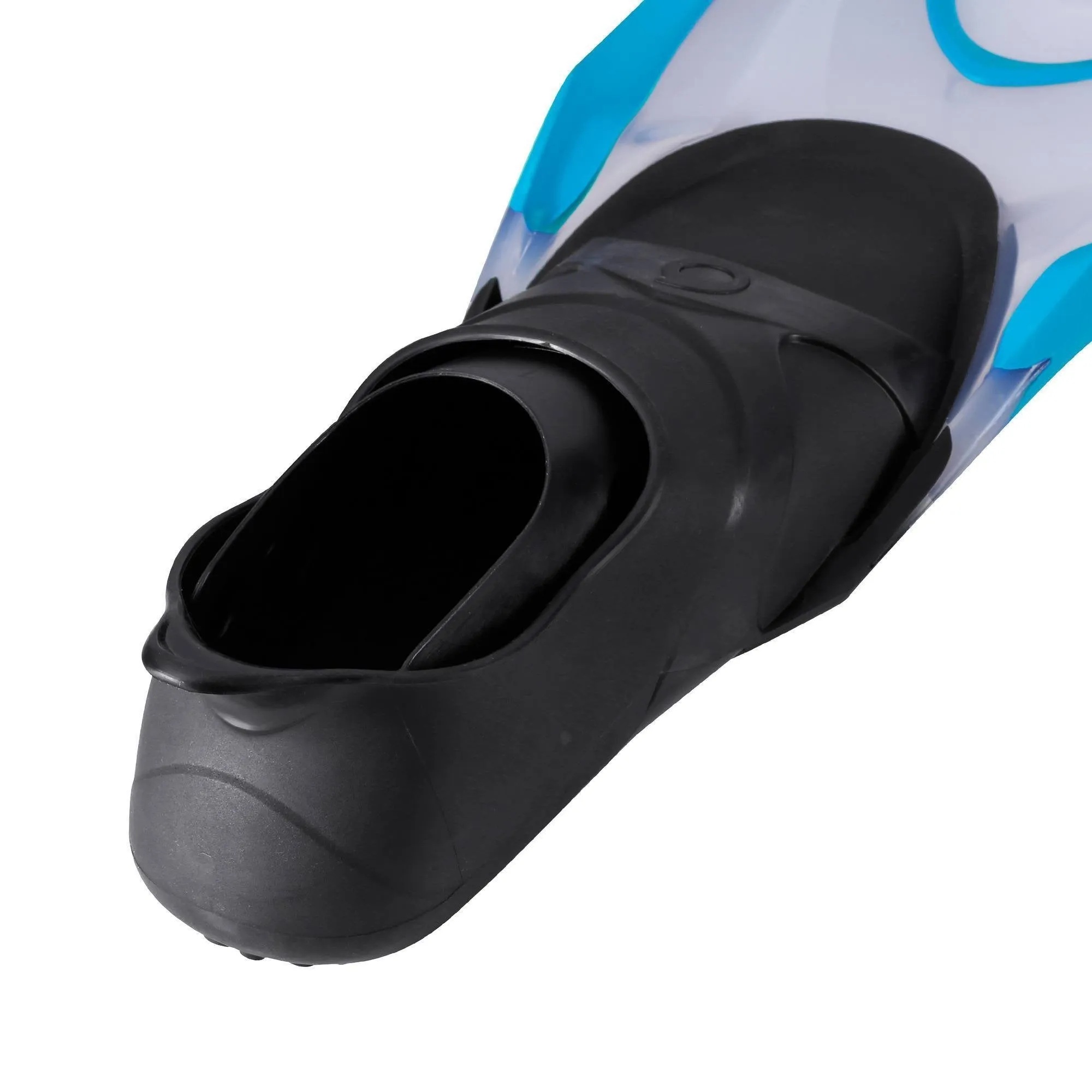 Snorkeling Fins 500 Translucent