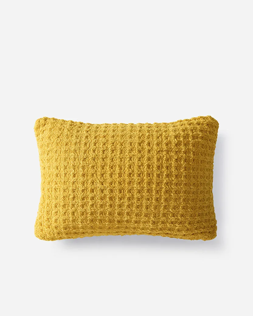 Snug Waffle Mini Pillow