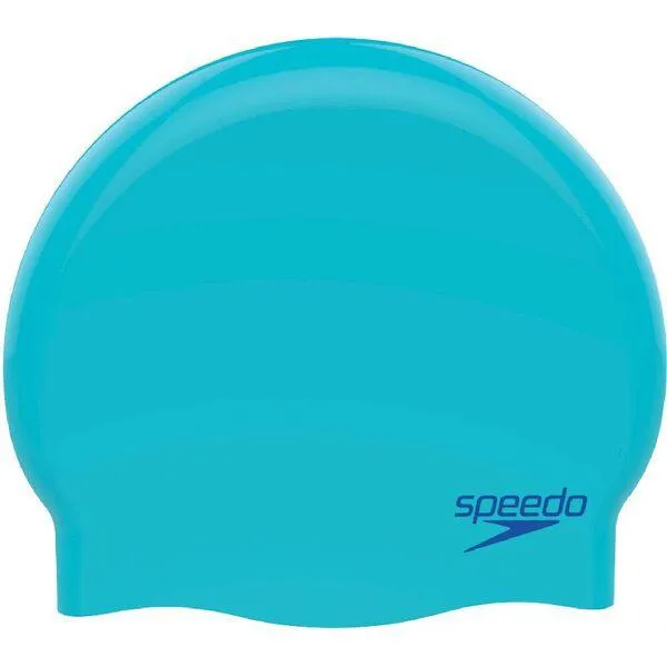 Speedo Junior Plain Moulded Silicone Cap