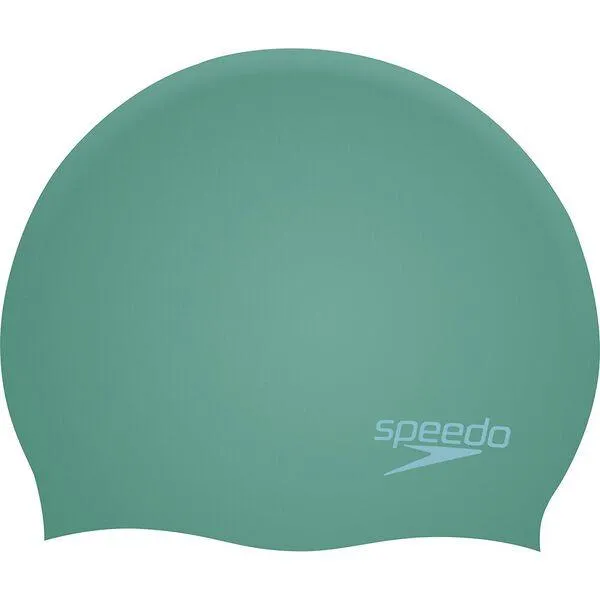 Speedo Junior Plain Moulded Silicone Cap