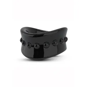 Stay Hard Beef Ball Stretcher Snug X Long - Black