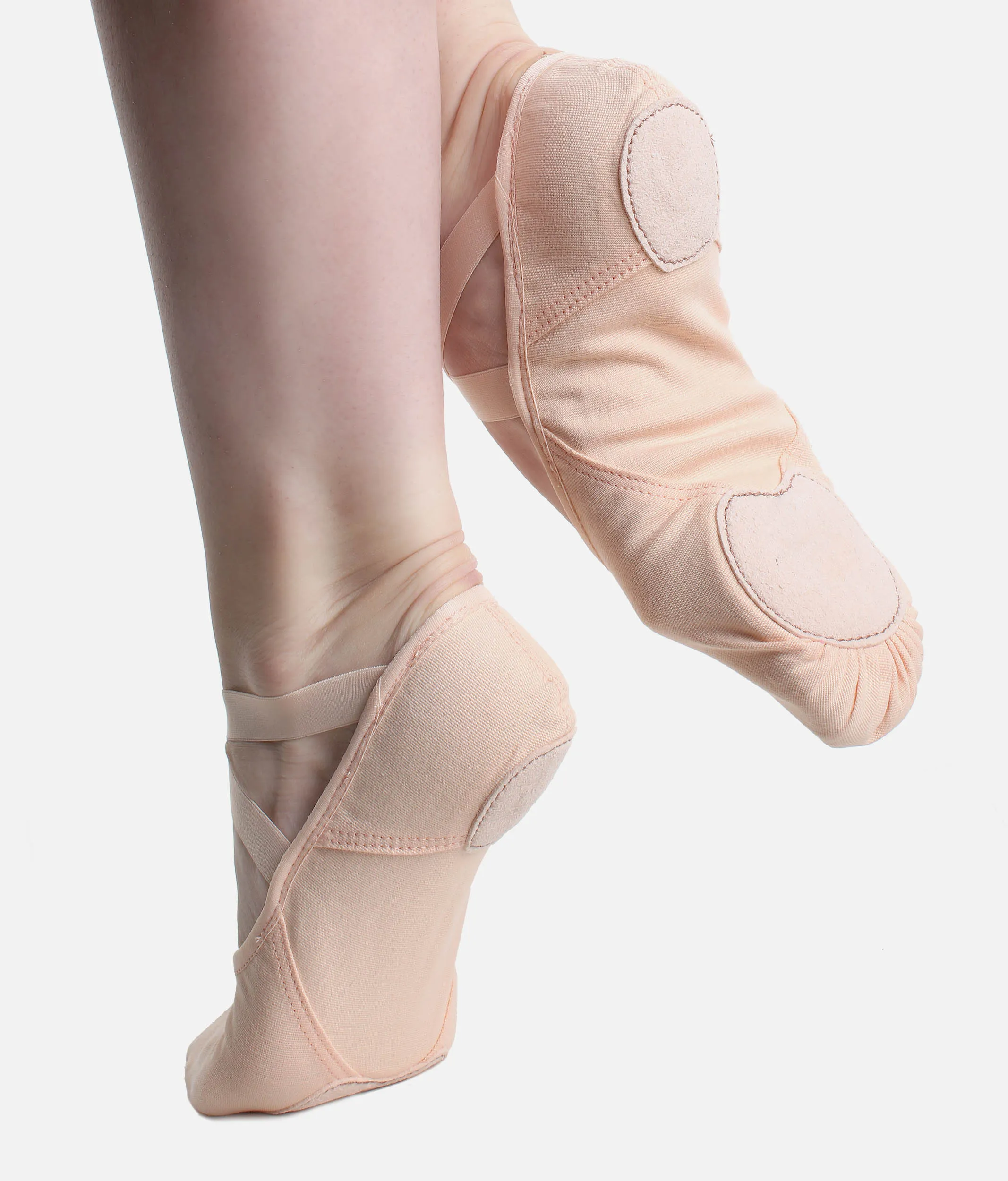 Stretch Canvas Split Sole Ballet Shoes - Vegan SD140