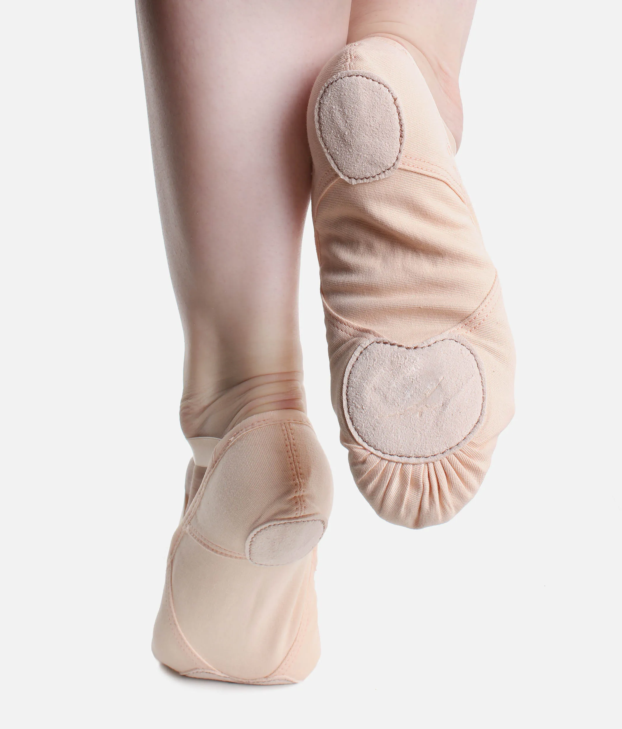 Stretch Canvas Split Sole Ballet Shoes - Vegan SD140