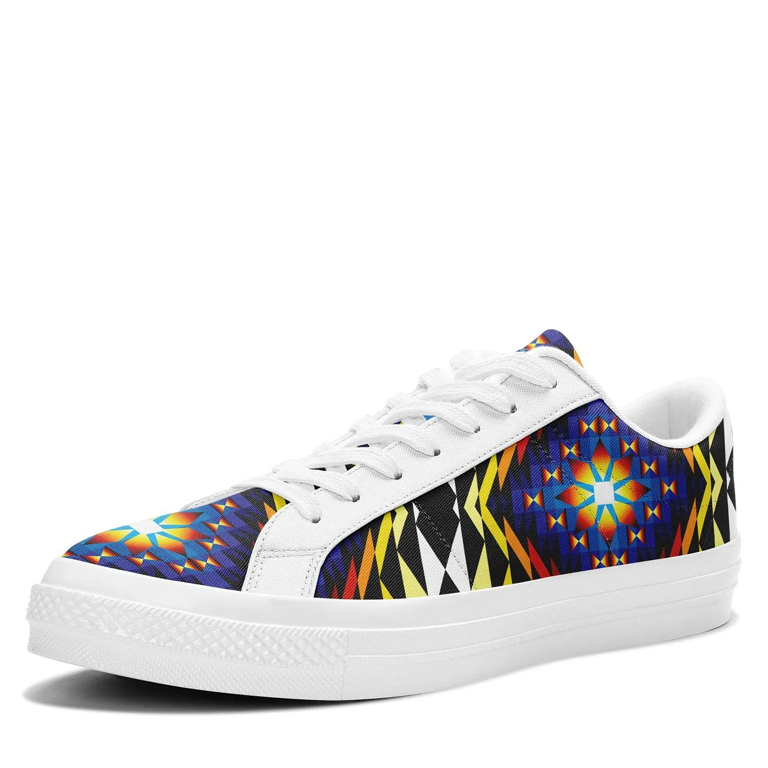 Sunset Blanket Aapisi Low Top Canvas Shoes White Sole