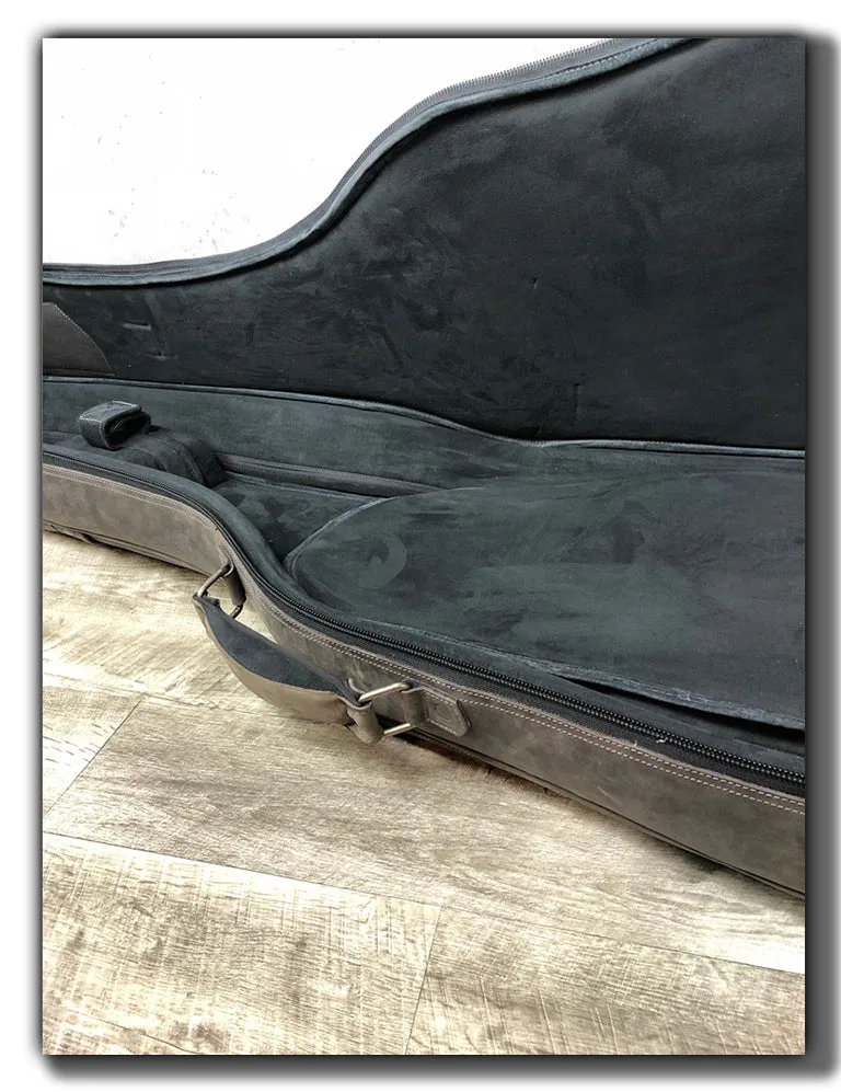 “The Revelator” Bass Guitar Case - Aged Steel