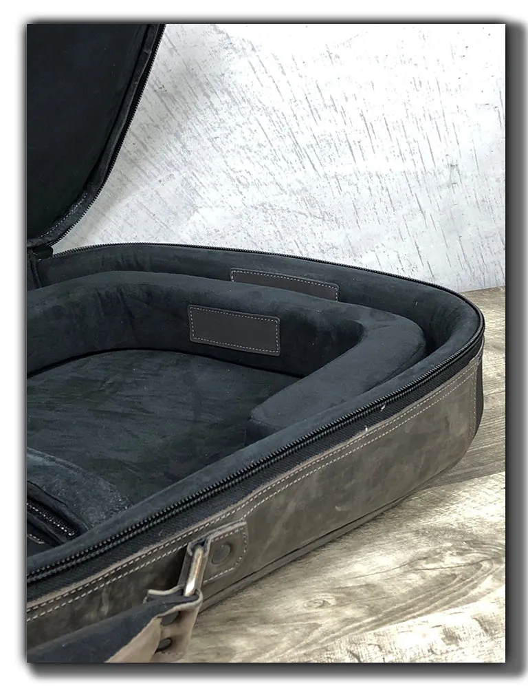 “The Revelator” Bass Guitar Case - Aged Steel