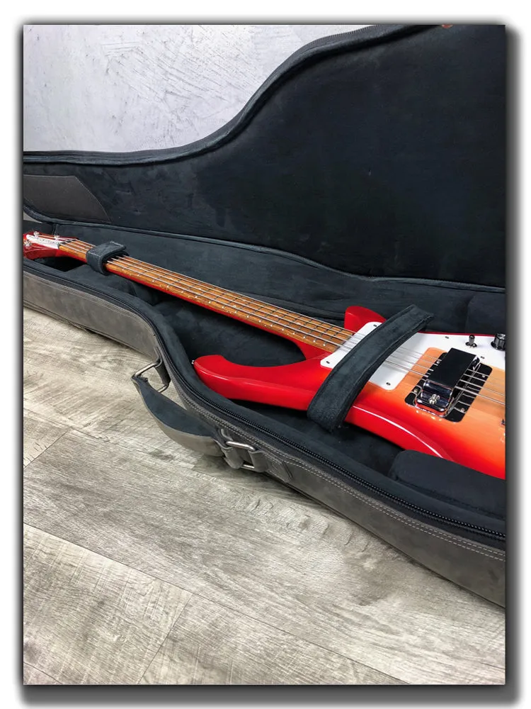 “The Revelator” Bass Guitar Case - Tobacco