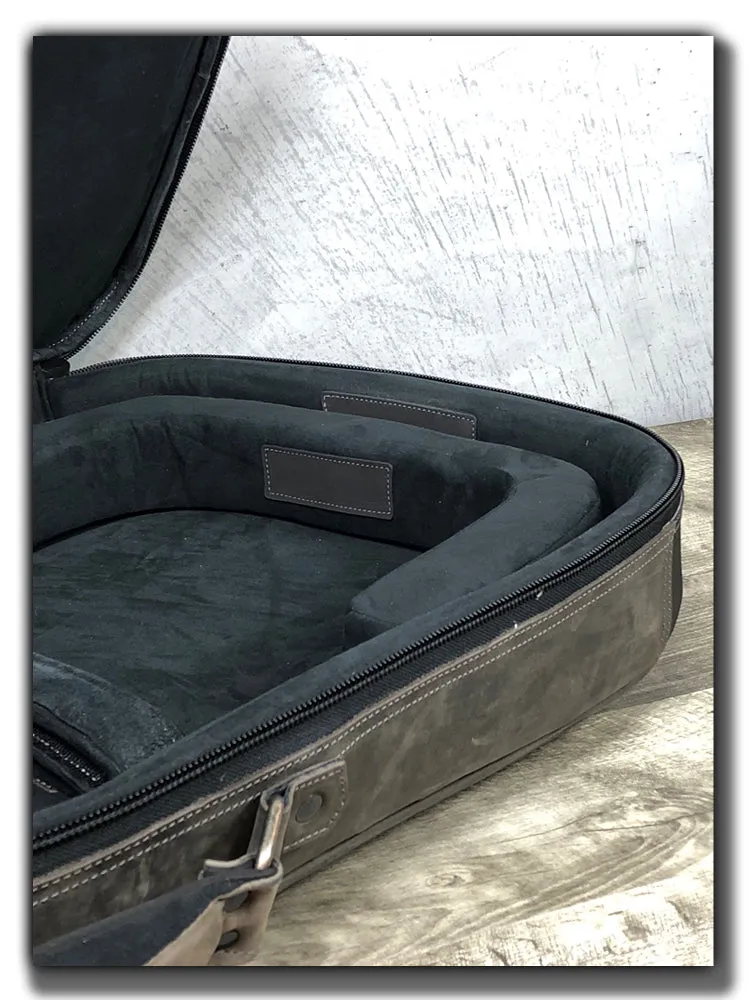 “The Revelator” Bass Guitar Case - Tobacco