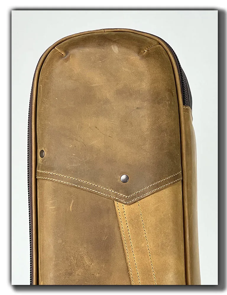 “The Revelator” Bass Guitar Case - Tobacco