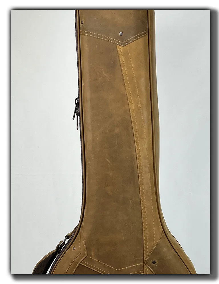 “The Revelator” Bass Guitar Case - Tobacco