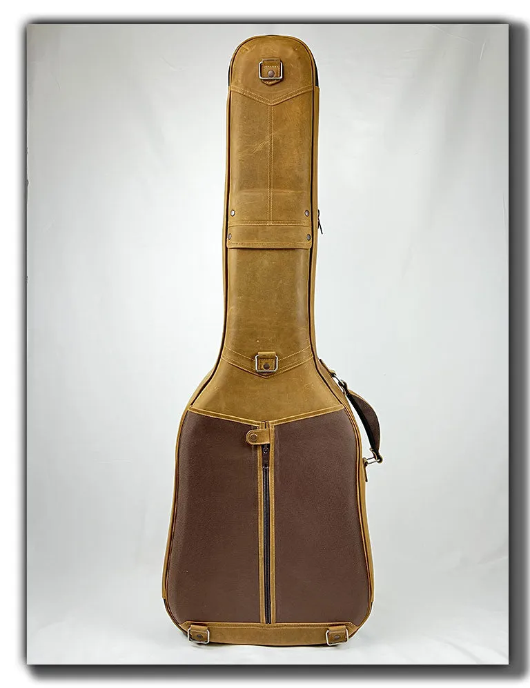 “The Revelator” Bass Guitar Case - Tobacco