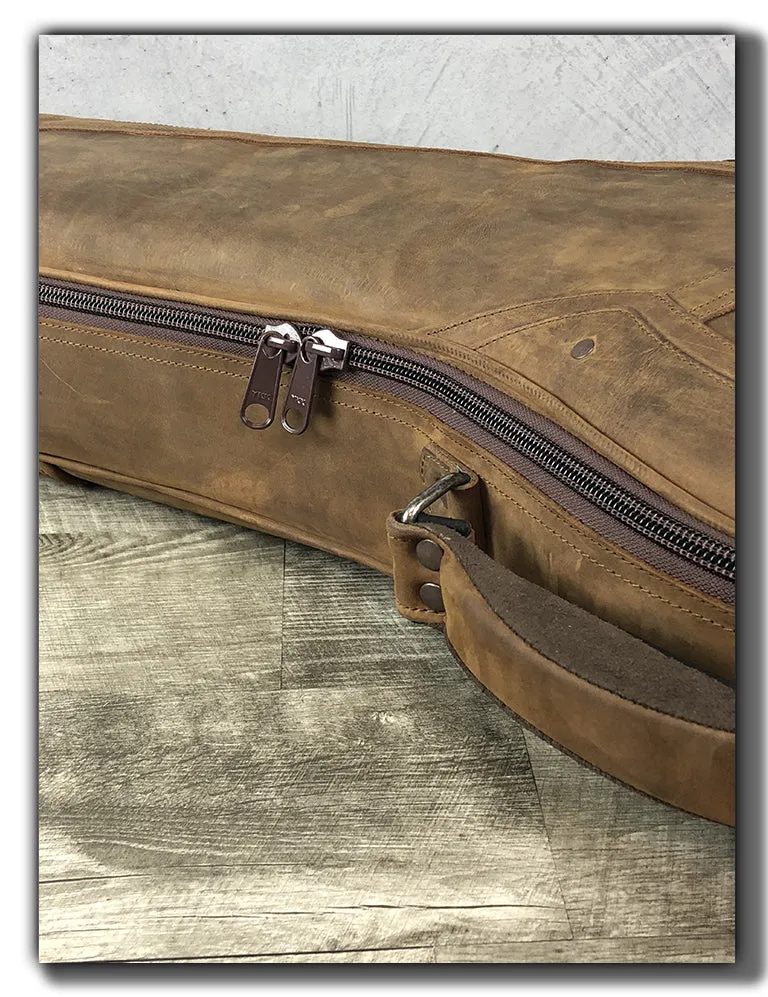 “The Revelator” Bass Guitar Case - Whiskey Brown