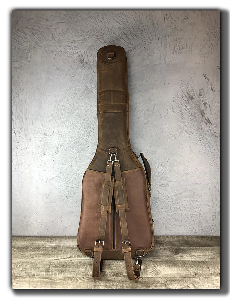 “The Revelator” Bass Guitar Case - Whiskey Brown