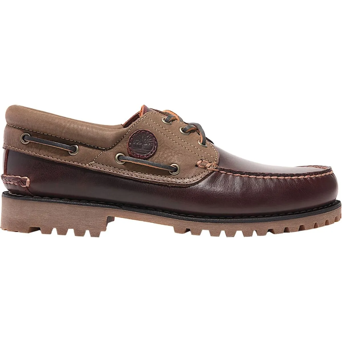 Timberland AUTHENTIC  BOAT SHOE Men’s - BURGUNDY FULL GRAIN