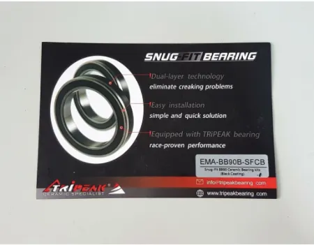 TriPeak EMA-BB90-Snug Fit BB90 CERAMIC BEARING KIT