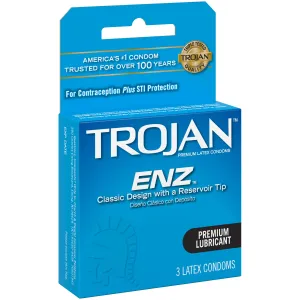 Trojan Enz Lubricated Condoms