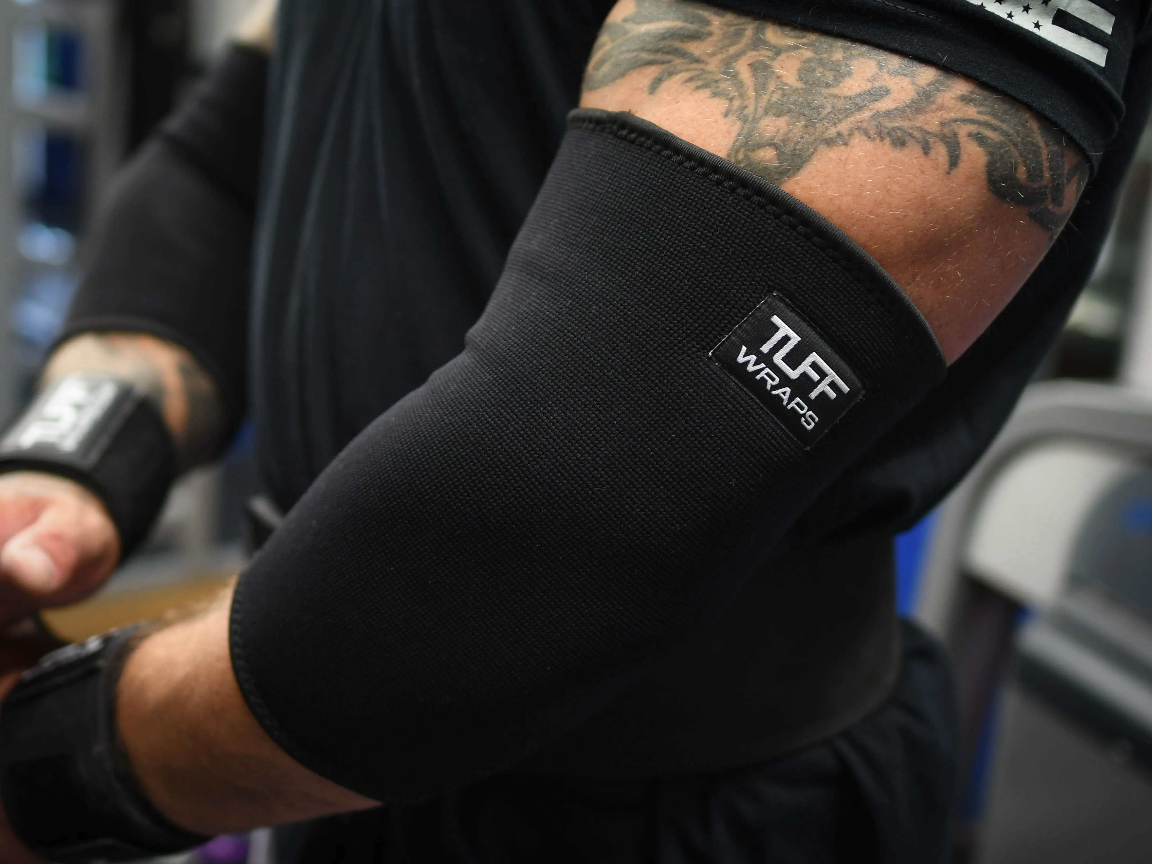 TUFF Double Ply Elbow Sleeves All Black