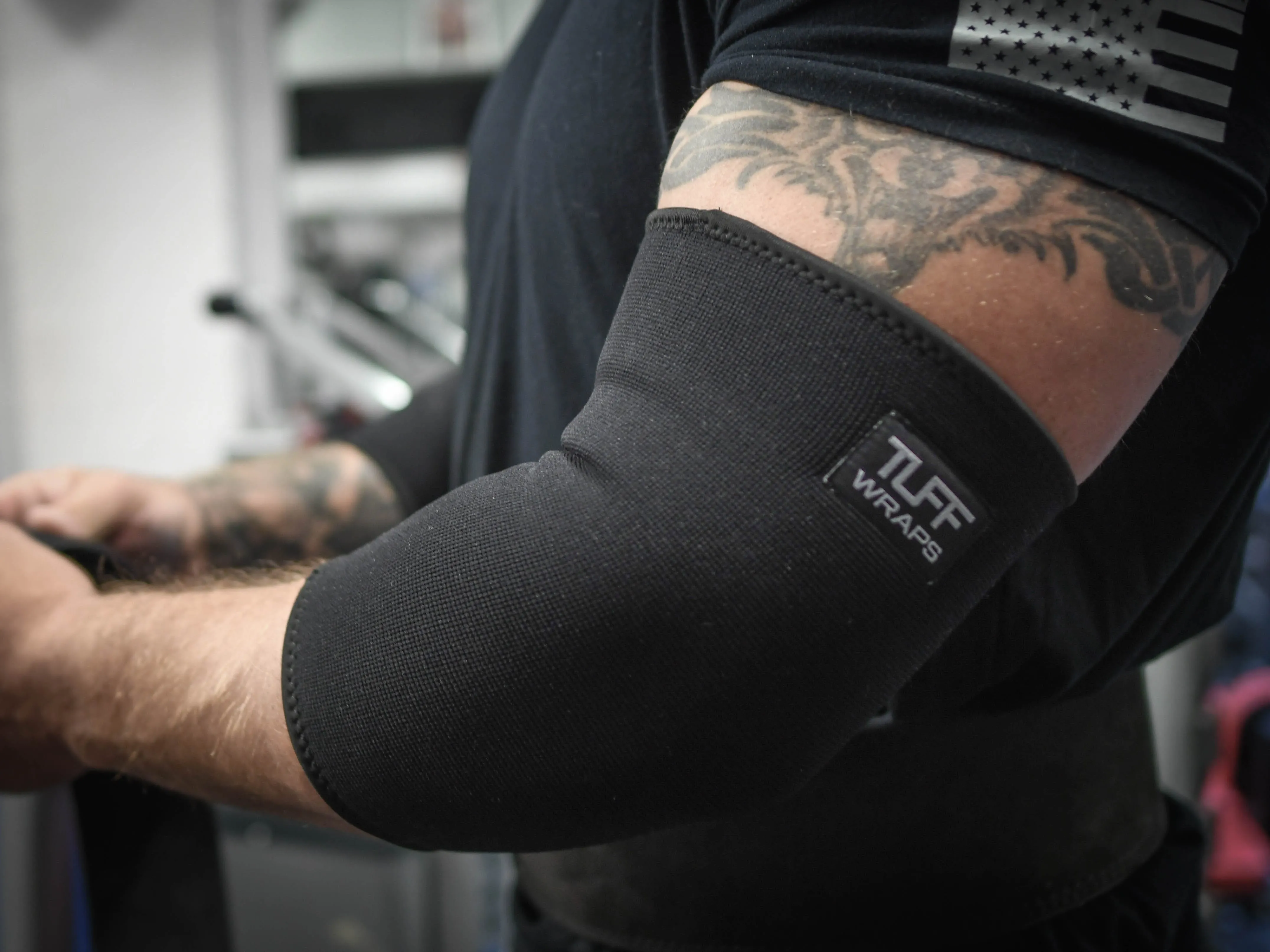 TUFF Double Ply Elbow Sleeves All Black