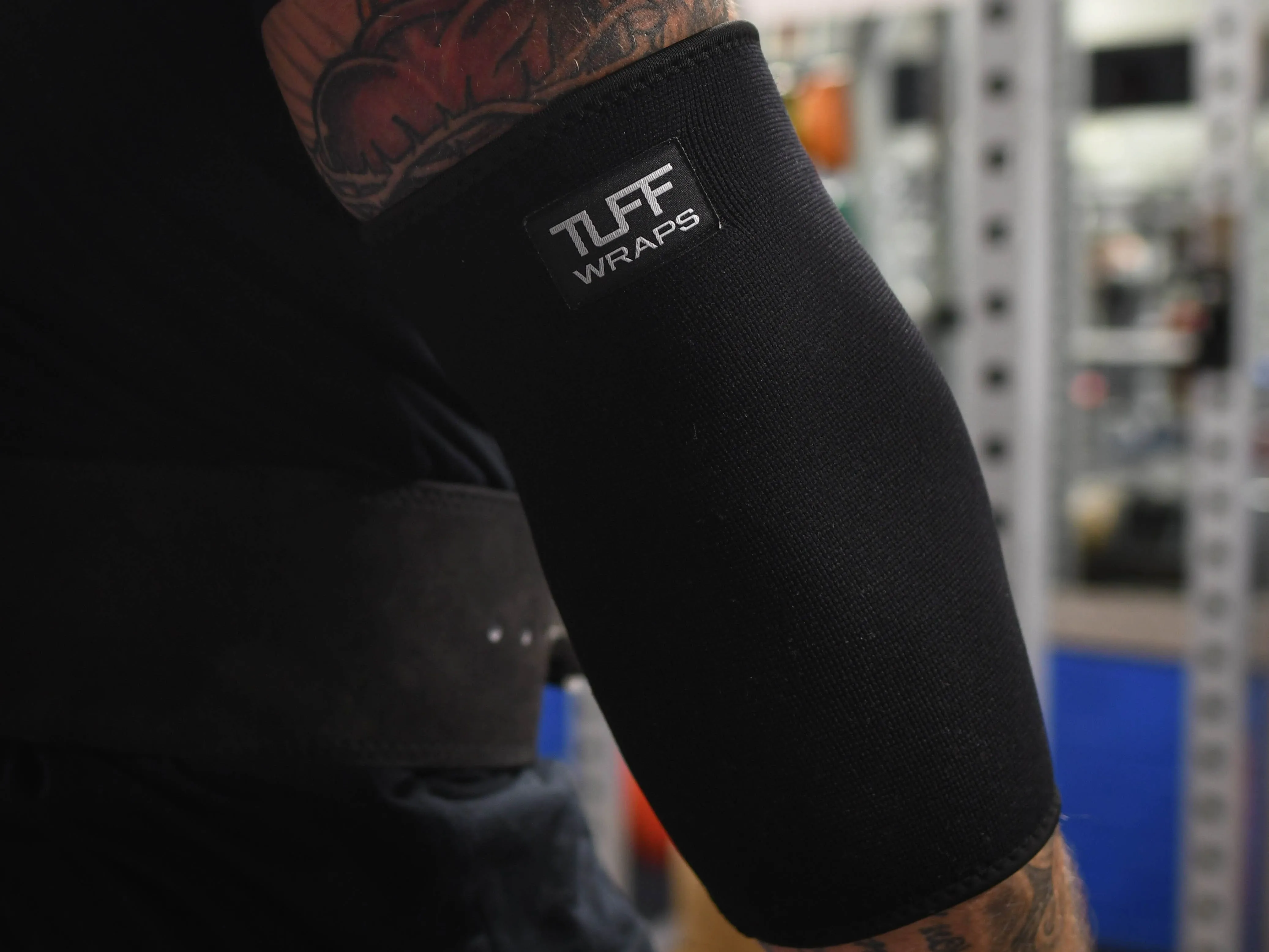 TUFF Double Ply Elbow Sleeves All Black