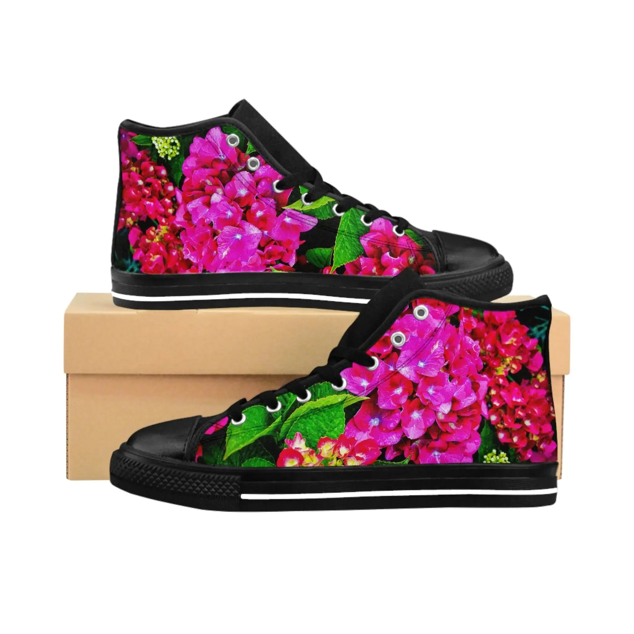 Walking Through the Garden Women's High-top Sneakers