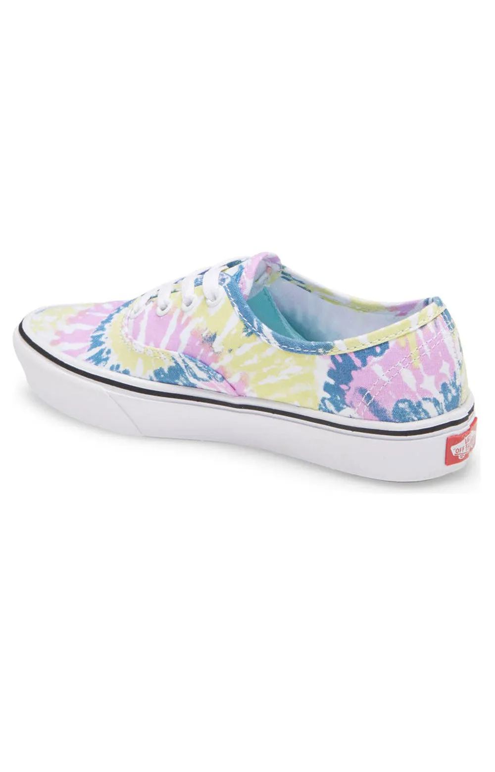 (WM749L) Tie-Dye ComfyCush Authentic Shoes - Orchid/True White