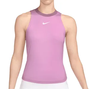 Women`s Court Dri-FIT Advantage Tennis Tank Beyond Pink and Plum Dust