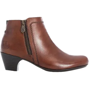 Women's Rieker 70551-24 Sarah 51 Muskat/Chestnut Leather