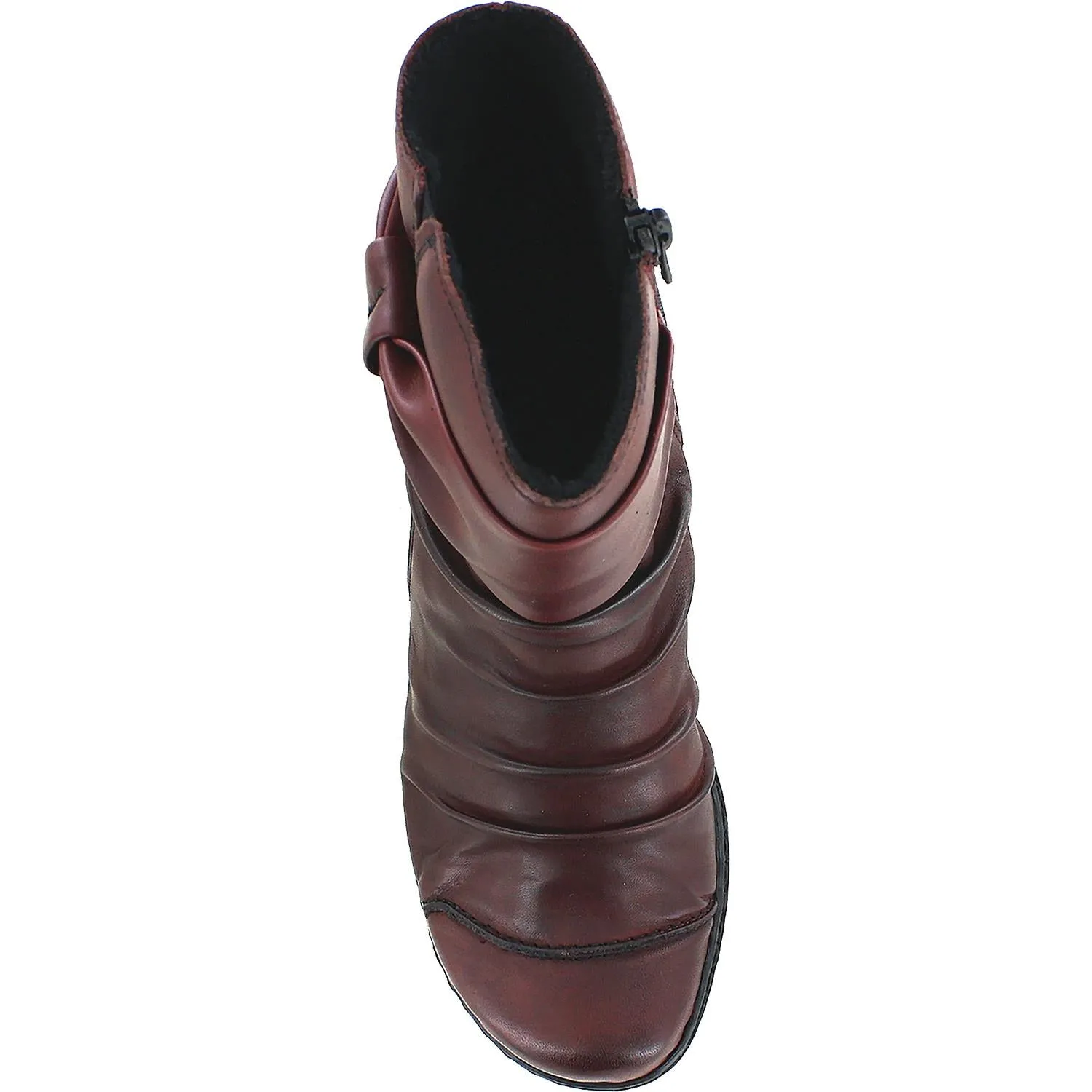 Women's Rieker 72873-35 Louise Medoc Burgundy Leather