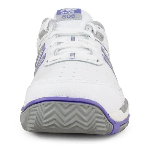 Women's WC806 D Width Tennis Shoes White