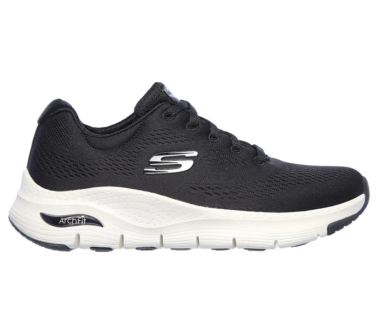 Womens Wide Fit Skechers 149057 Arch Fit Sneakers