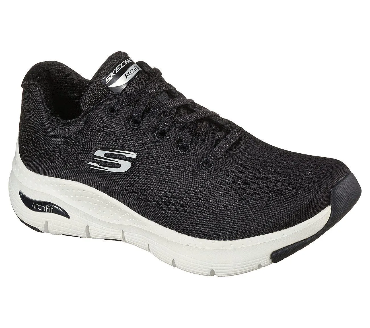 Womens Wide Fit Skechers 149057 Arch Fit Sneakers