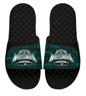 WrestleMania 2024 Black & Green Pattern