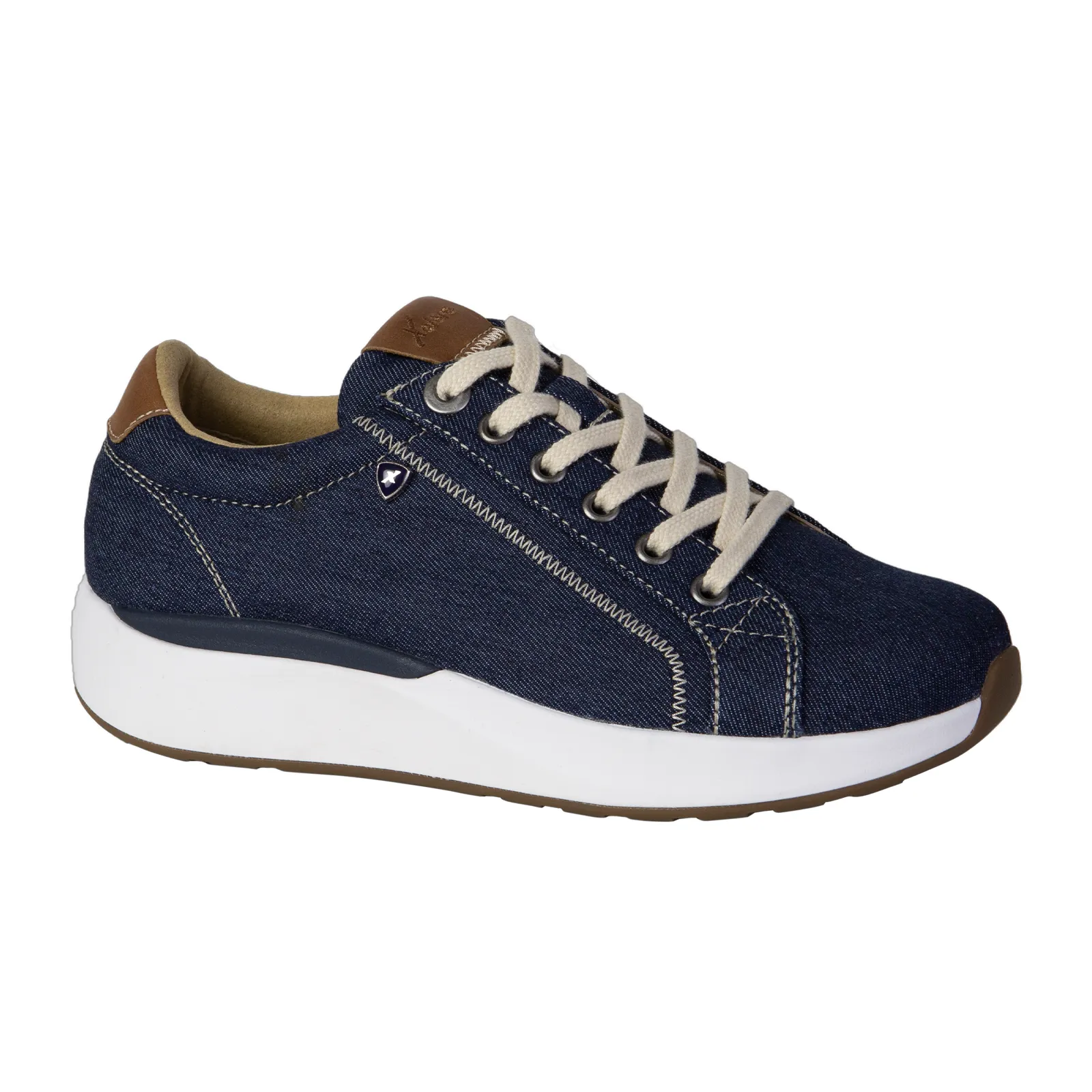 Xelero Heidi Walking Shoe (Women) - Navy Canvas